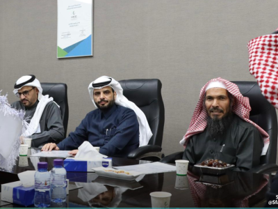 وفد من جمعية سفانة الصحية بحائل يزورون شركة اسمنت حائل