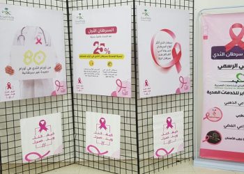 مشاركة الجمعية في معرض سرطان الثدي المقام بمحافظة الداير 2021