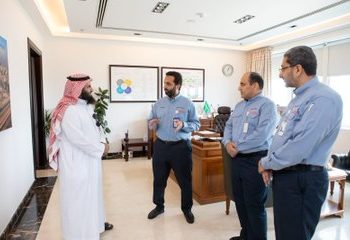 في اطار تعزيز الشراكات سعدنا في #رحماء الصحية بزيارة سعادة المهندس : متعب الشهراني ( رئيس شركة كيان للبتروكيماويات )